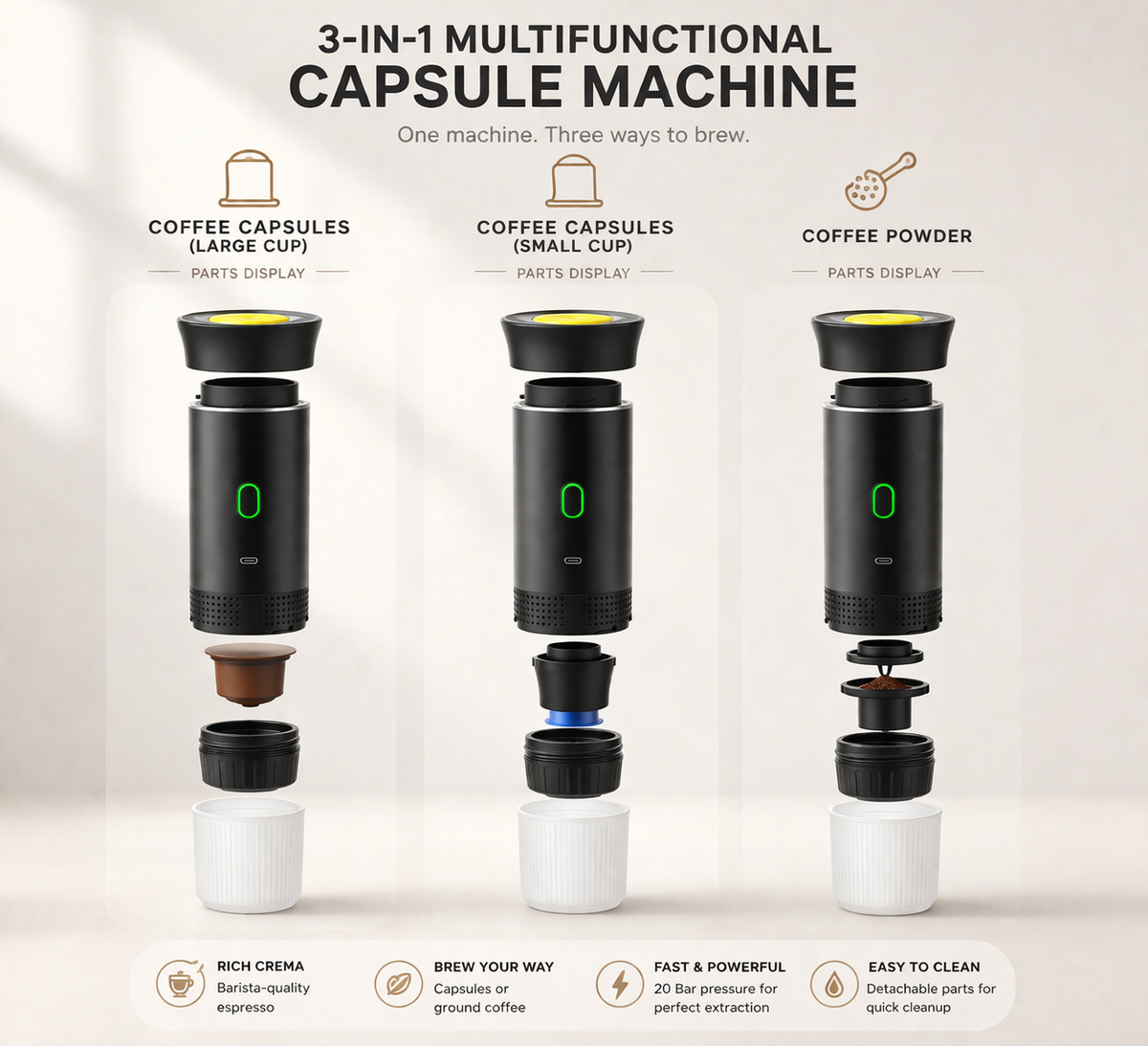 Portable Italian Coffee Machine